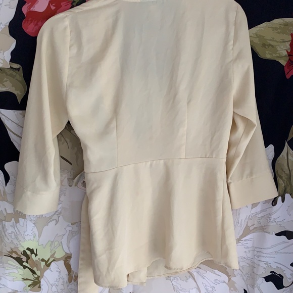 Topshop Buckle Wrap Blouse - Picture 7 of 8